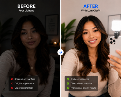 LumiClip™ | Professional Magnetic Creator Light